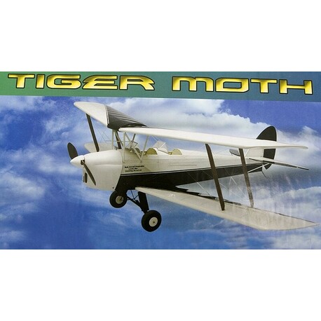 Laser Tiger Moth 889mm. rzeźbione