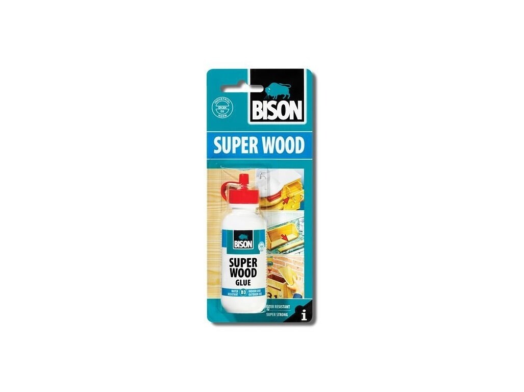 BISON SUPER WOOD D3 75g voděodolné disperzní - BIS1726 - expresní doprava