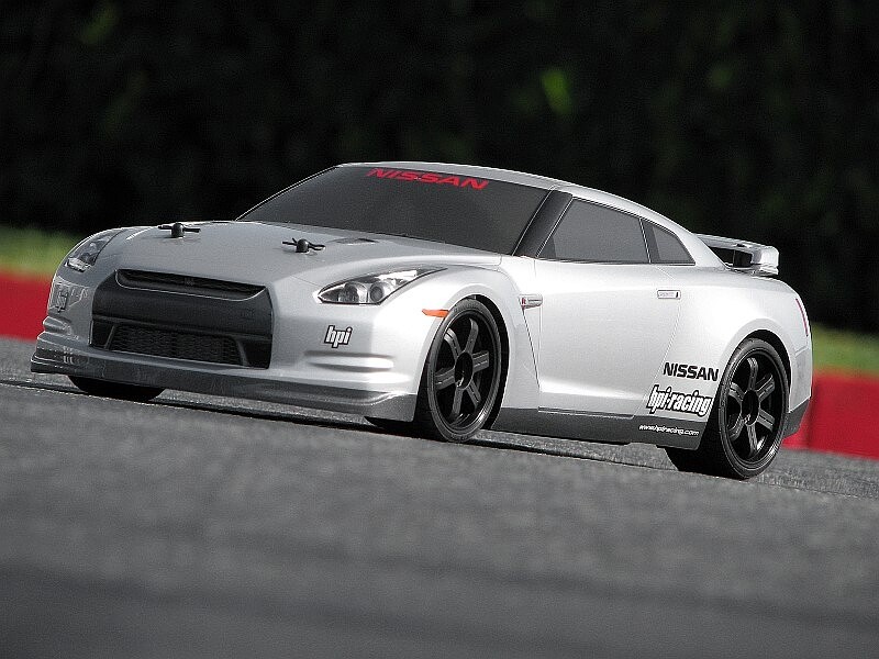 HPI Karoserie čirá Nissan GT-R (200 mm) - HPI17538 - expresní doprava