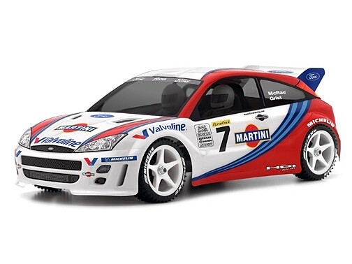 HPI Karoserie čirá Ford Focus WRC (200 mm) - HPI7412 - expresní doprava