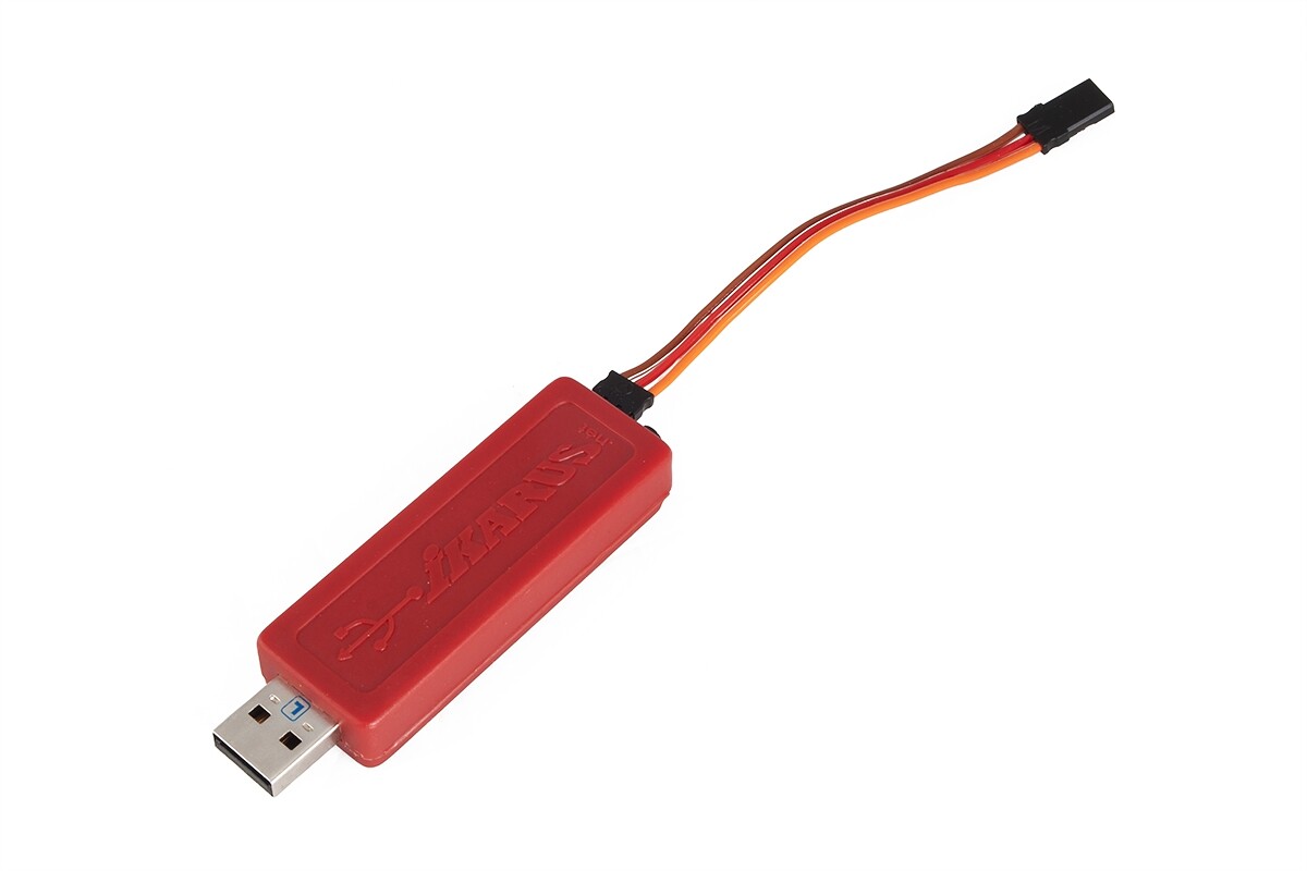 IKARUS USB Interface sada AeroflyRC7/8/9 pro HoTT/Jeti/Core - IK3031020 - expresní doprava