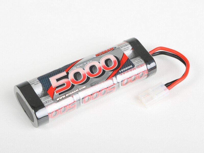 NOSRAM Team pack 5000mAh 7.2V NiMH StickPack - N99295 - expresní doprava