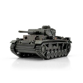 TORRO Tank PRO 1/16 RC PzKpfw III Design L graue Tarnung - Infrarot IR