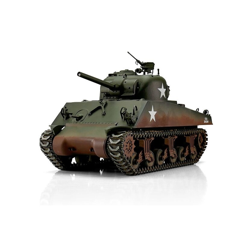 TORRO tank PRE 1/16 RC M4A3 Sherman 75mm zelená kamufláž - infra IR [TOR400762]