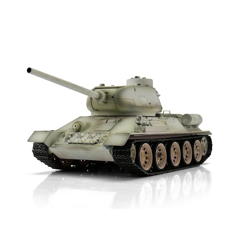 TORRO tank PRO 1/16 RC T-34/85 zimná kamufláž - infra IR [TOR900403]