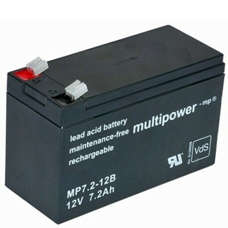 Akumulator Pb MULTIPOWER 12V / 7,2Ah