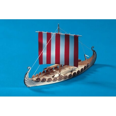 Mini Oseberg Wikingerschiff 1:50