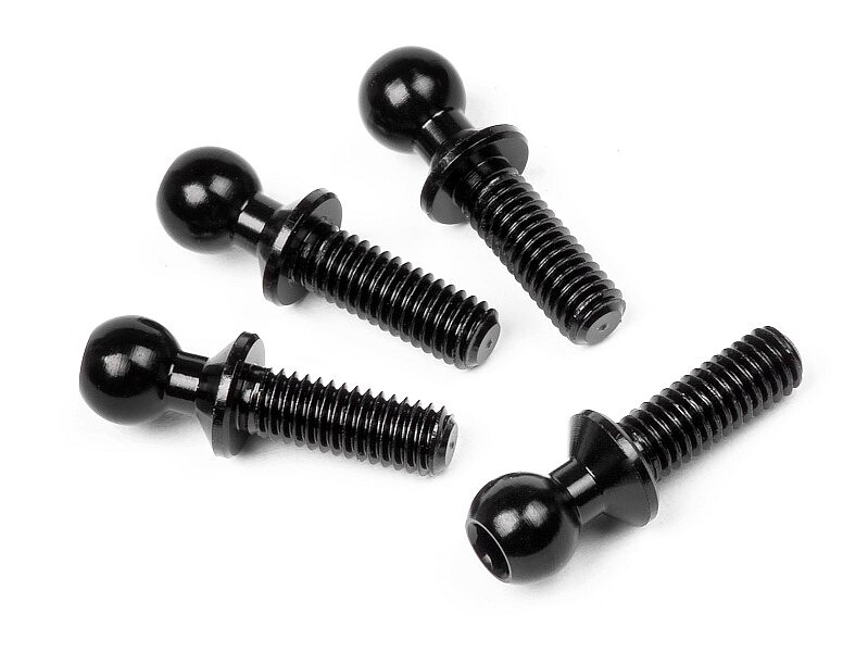 HPI Alu kulové čepy 4,3x13mm (2mm/4ks) - HPI67736 - expresní doprava