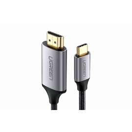 Przejściówka UGREEN USB-C HDMI 1,5m, szara