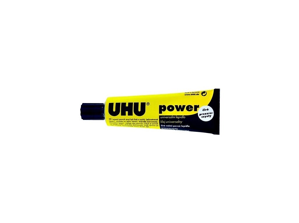 UHU POWER TRANSPARENT 45ml číre kontaktné lepidlo [UHU5126]