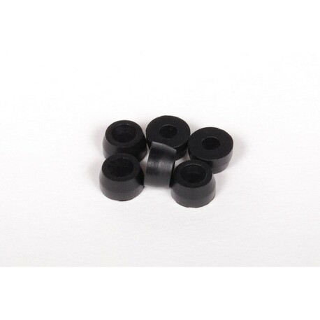 Rubber stops 3.6x7x4mm (6 pcs.)