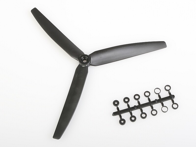 Vrtule GWS EP 10x6 černá 3-listá - 3EL2252 - expresní doprava