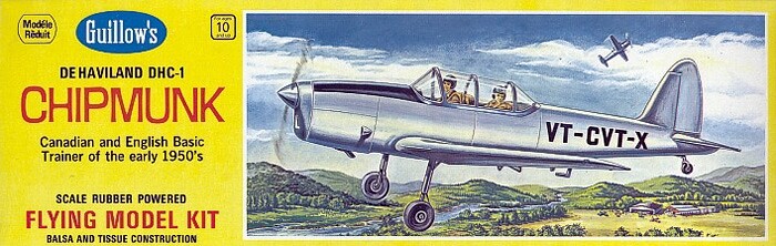 Guillow DeHaviland Chipmunk (432mm) - 4SH0903 - expresní doprava