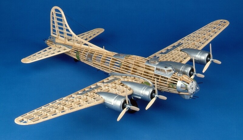 Guillow B-17G Flying Fortress 1:28 (1149mm) - 4SH2002 - expresní doprava