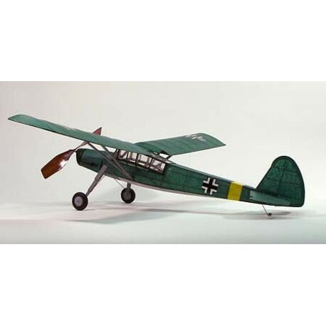 Fieseler 156 Storch 762mm laser. carved