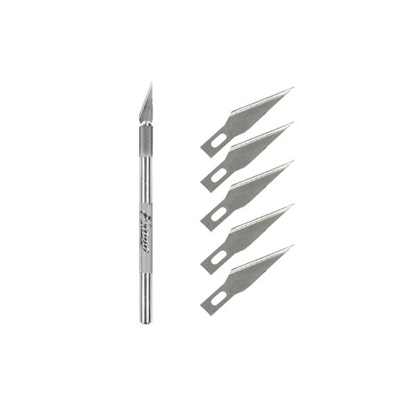 15001 Small knife K1 + 5 pcs of blades 20011