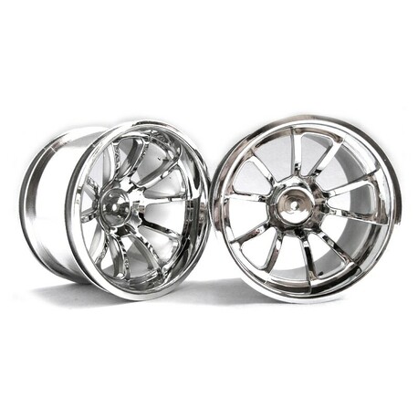 Disks - 1:10 Monster, 2pcs, (chrome)