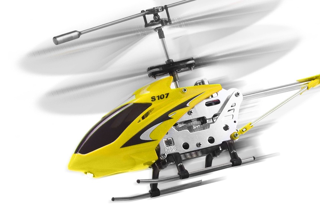 SYMA S107G - 3-kanálový mikrovrtulník (žlutý) - SYS107GY - expresní doprava