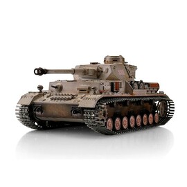 Czołg TORRO PRO 1/16 RC PzKpfw IV konstrukcja G Dyw. LAH Charków 1943 kam. - podczerwień IR