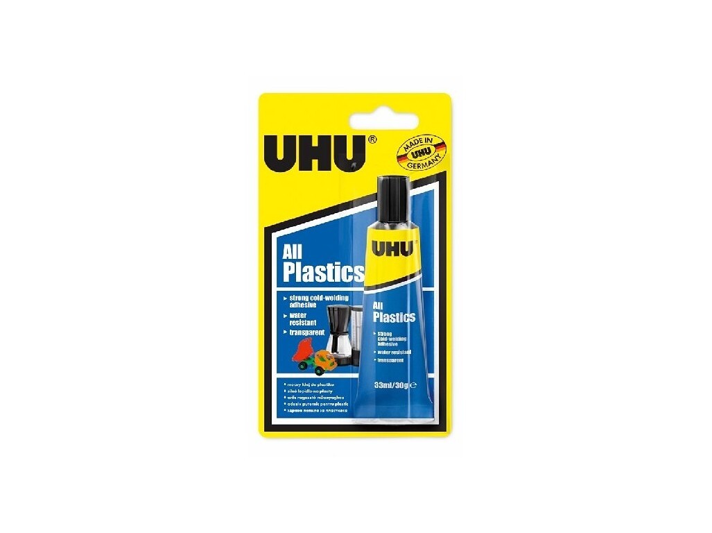 UHU All Plastics 33ml lepidlo na plasty - UHU25196 - expresní doprava