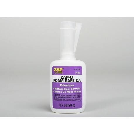 ZAP-O-Foam 20g (0.7oz) medium sec. STYRO glue
