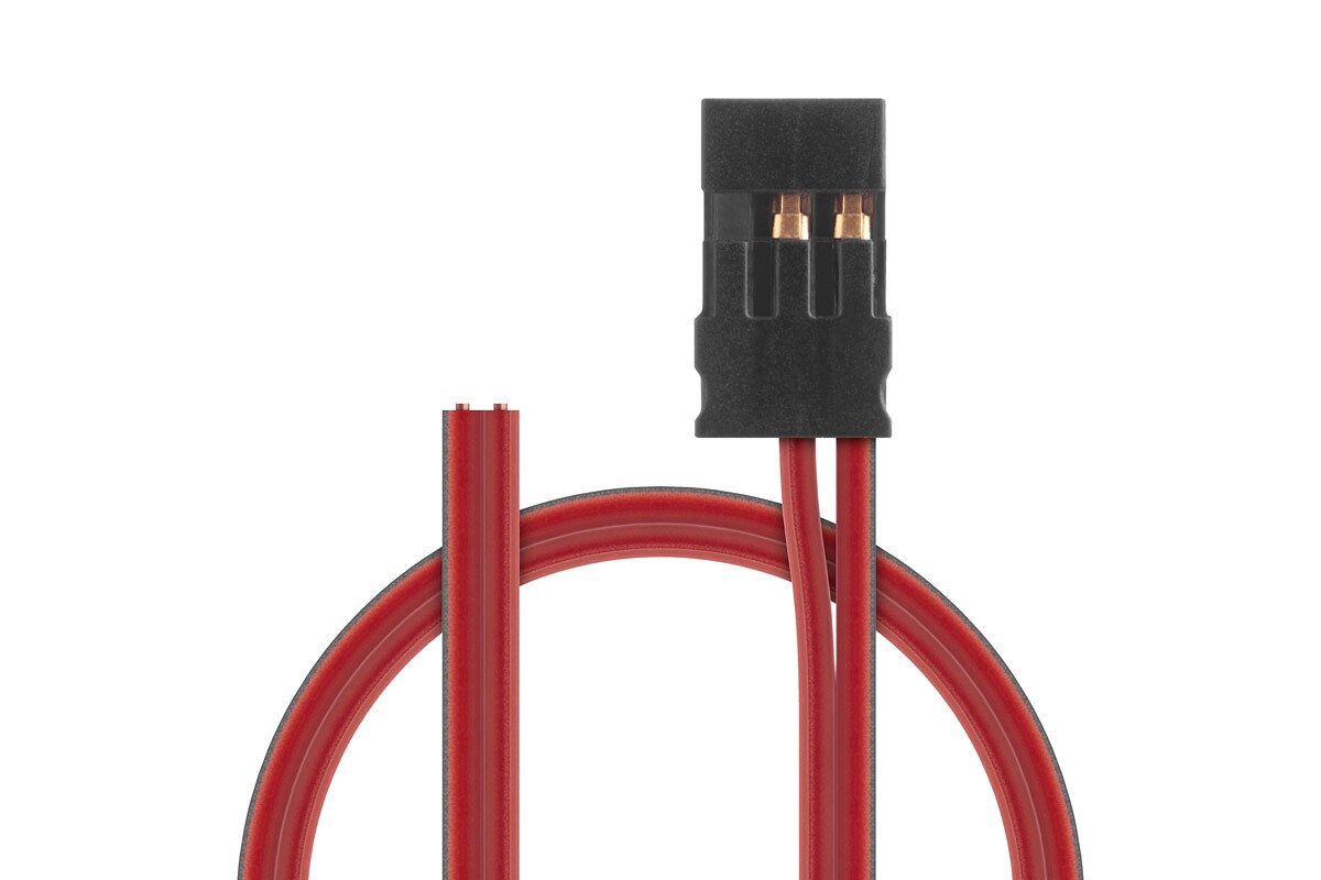 Napájecí Rx kabel 200mm, JR 0,25qmm PVC, 1 ks. - 8GR58180-1 - expresní doprava