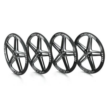 1/10 Set-up Wheel (Black)