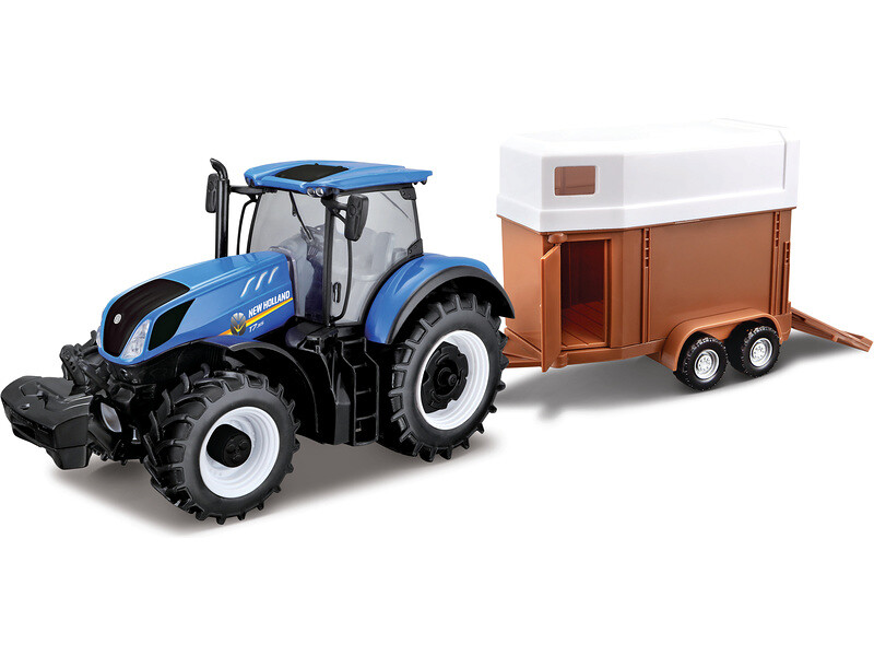 Bburago New Holland T7.315 1:32 s přívěsem - BB18-44069 - expresní doprava