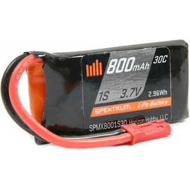 Spektrum LiPo 3,7V 800mAh 30C JST