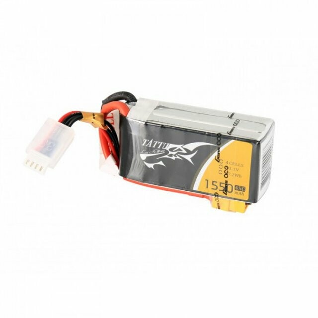 Gens ace tattu fpv 1550mah 14,8 v 4s1p (45c) TA-45C-1550-4S1P