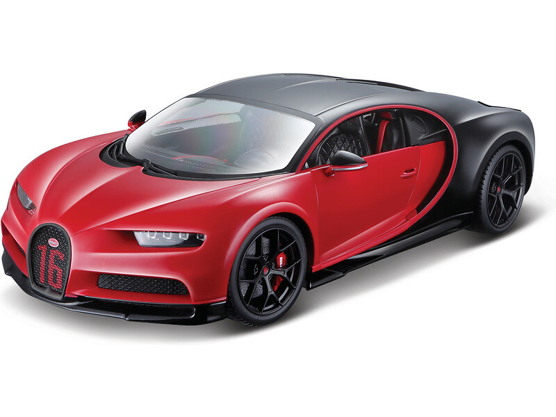 Bburago Plus Bugatti Chiron Sport 1:18 červená - BB18-11044R - expresní doprava