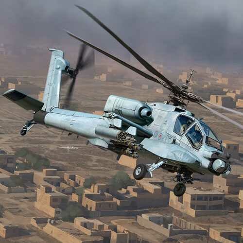 Academy Model Kit vrtulník 12129 - AH-64A ANG "South Carolina" (1:35) - 36-12129 - expresní doprava