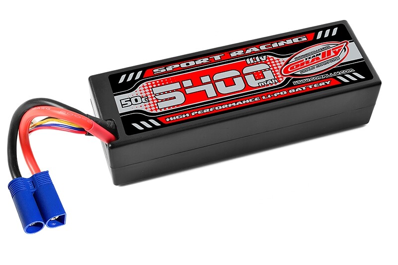 Šport Racing 50C - 5400mAh - 3S - 11,1 V - EC5 - Hardcase [C-49135-EC5]