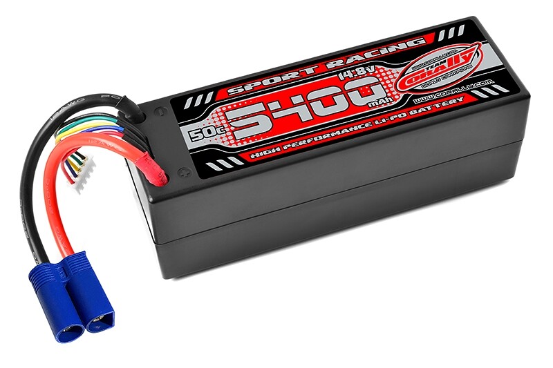 Šport Racing 50C - 5400mAh - 4S - 14,8 V - EC5 - Hardcase [C-49145-EC5]