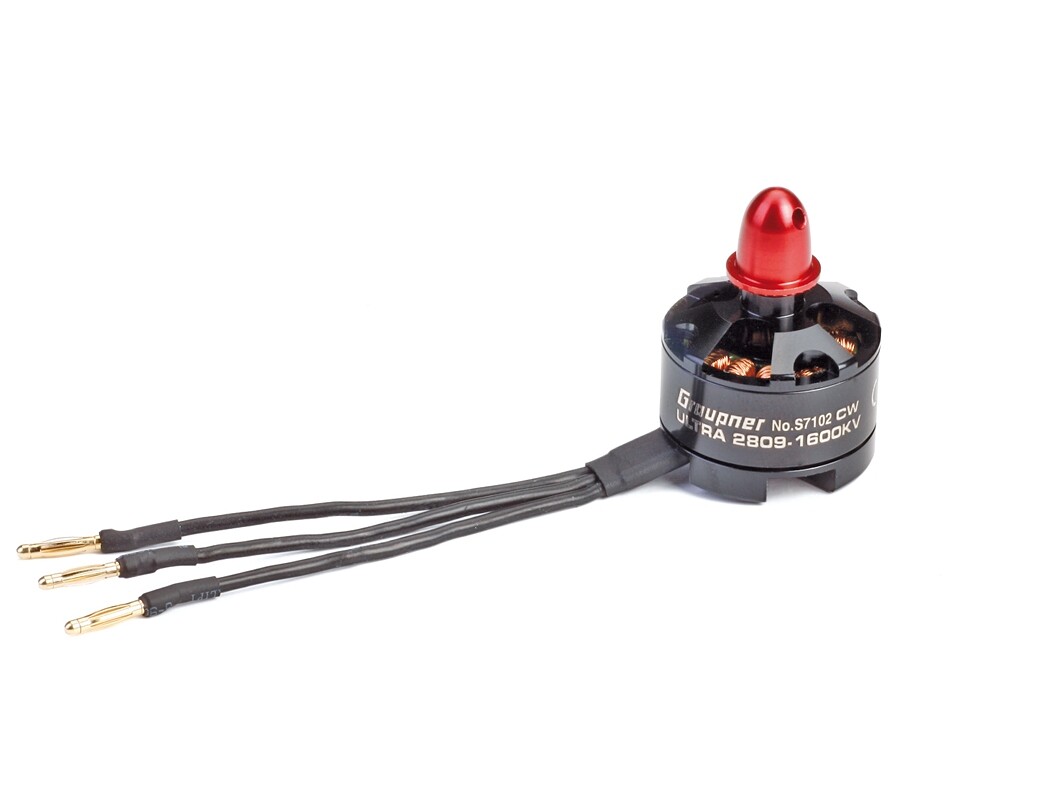 ULTRA 2809-1600KV Brushless Motor CW/pravotočivý a ľavotočivý závit [GRS7102]