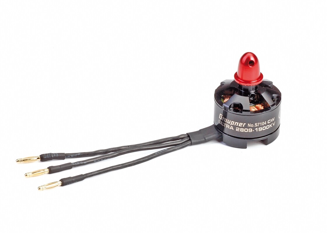 ULTRA 2809-1900KV Brushless Motor CW/pravotočivý a ľavotočivý závit [GRS7104]