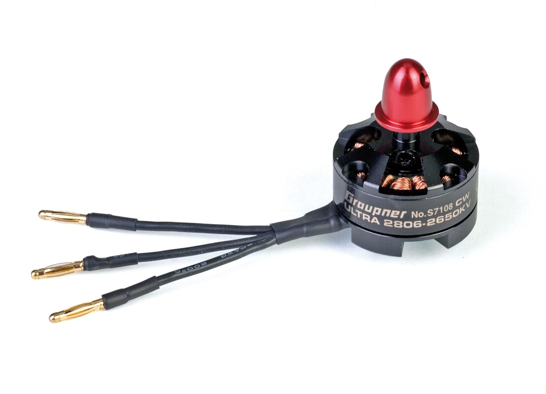 ULTRA 2806-2650KV Brushless Motor CW/pravotočivý a ľavotočivý závit [GRS7108]