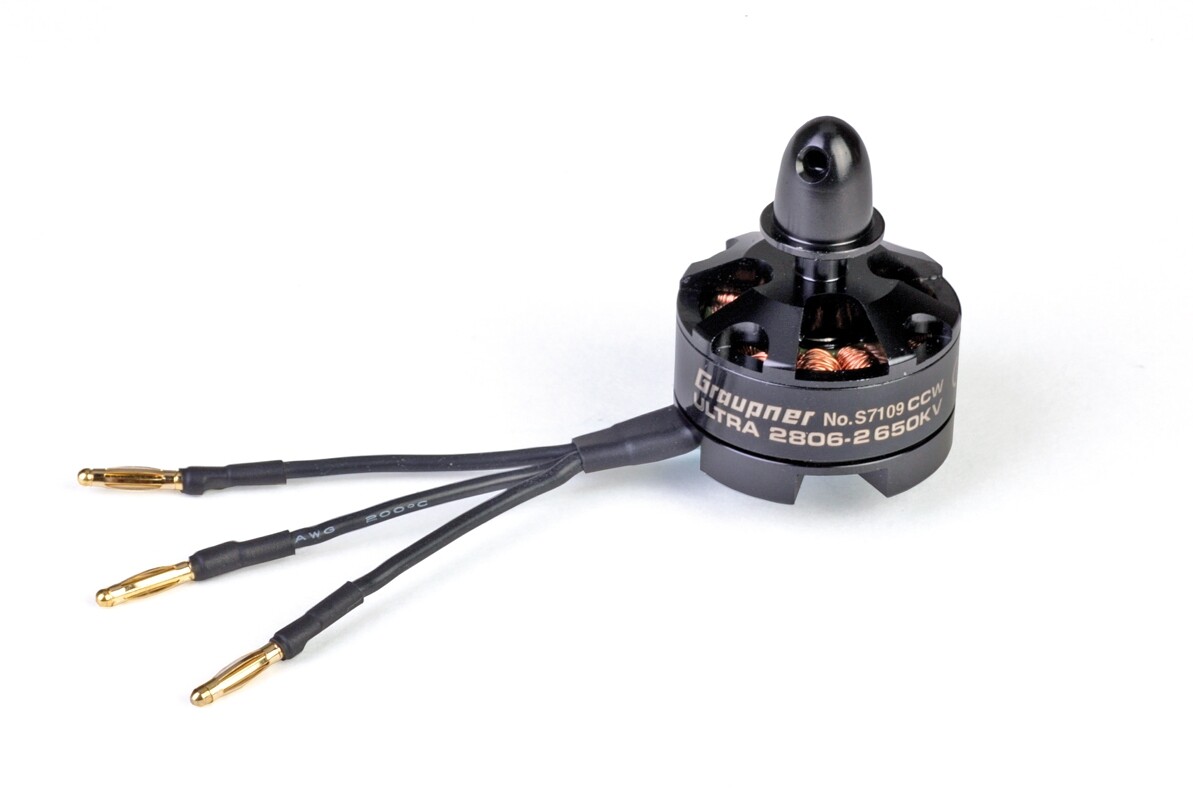 ULTRA 2806-2650KV Brushless Motor CCW/ľavotočivý/tlač. a pravotočivý závit [GRS7109]