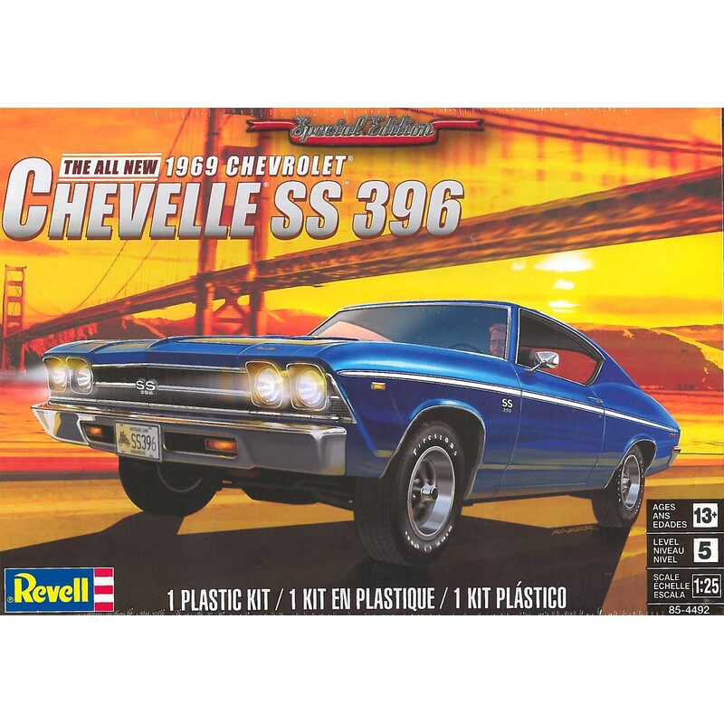 69 chevelle ss model kit