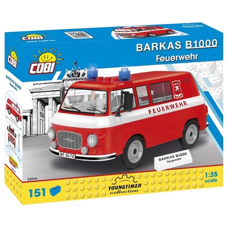 COBI Barkas B1000 Hasiči, 1:35, 151 k