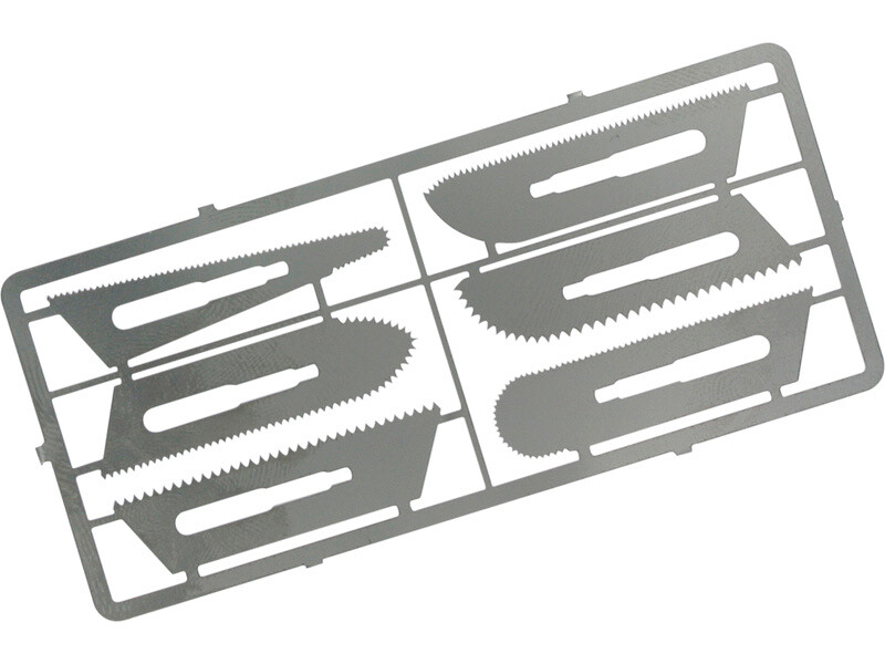 Modelcraft náhradné pílové čepele hr. 0.24mm (sada) [SH-PKN0009]