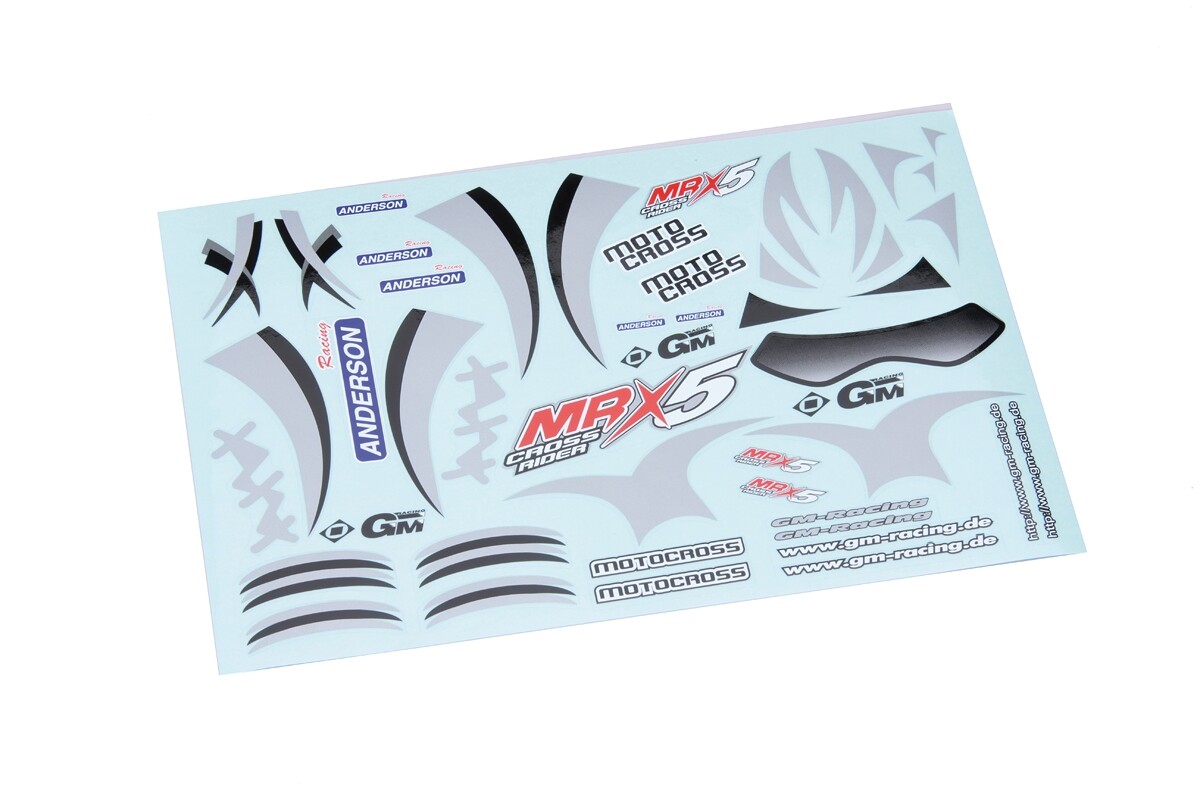 GM RACING Samolepky pro figurku řidiče - GR90190.72 - expresní doprava