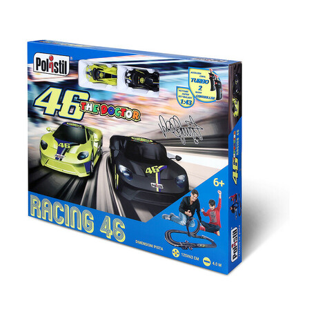 Polistil Autodraha 1:43 Valentino Rossi 46 Super Looping