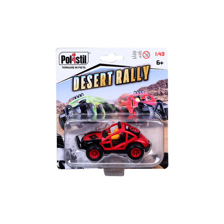 Polistil Desert Rally czerwony 1:43