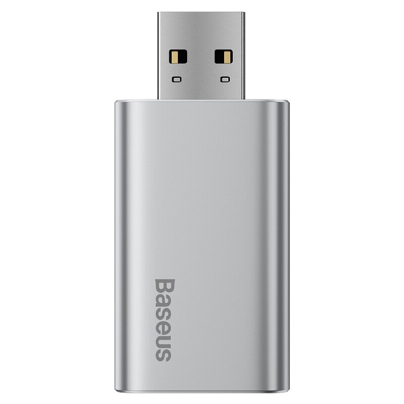 Baseus USB Flash Drive 32GB with USB charger for laptop, computer and car (silver) - 1BA2286 - expresní doprava