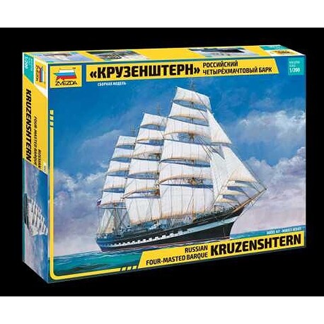 Modellbausatz Schiff 9045 - Segelschiff „Kruzenshtern“ (1:200)