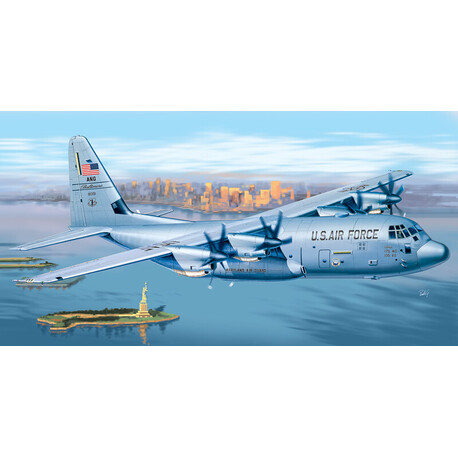 Modellbausatz Flugzeug PRM Edition 1255 - C-130 J HERCULES (1:72)