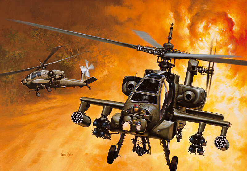 Italeri AH-64A Apache 0159 1:72