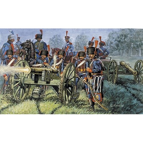 Model Kit Figures 6018 - FRENCH ARTILLERY (NAP.WARS) (1:72)