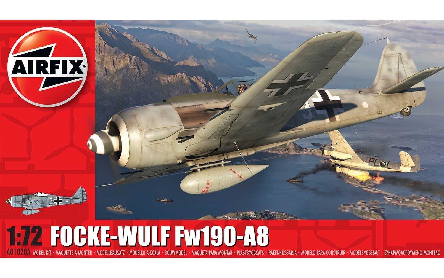 Airfix Classic Kit letadlo A01020A - Focke-Wulf FW190A-8 (1:72) - 30-A01020A - expresní doprava